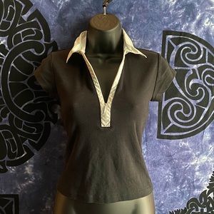 Cute sexy Y2K fitted top